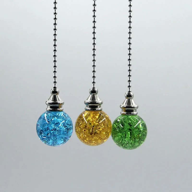 Crystal Ball Decor - Liontin Bola Kristal Warna-warni 3cm, Hiasan