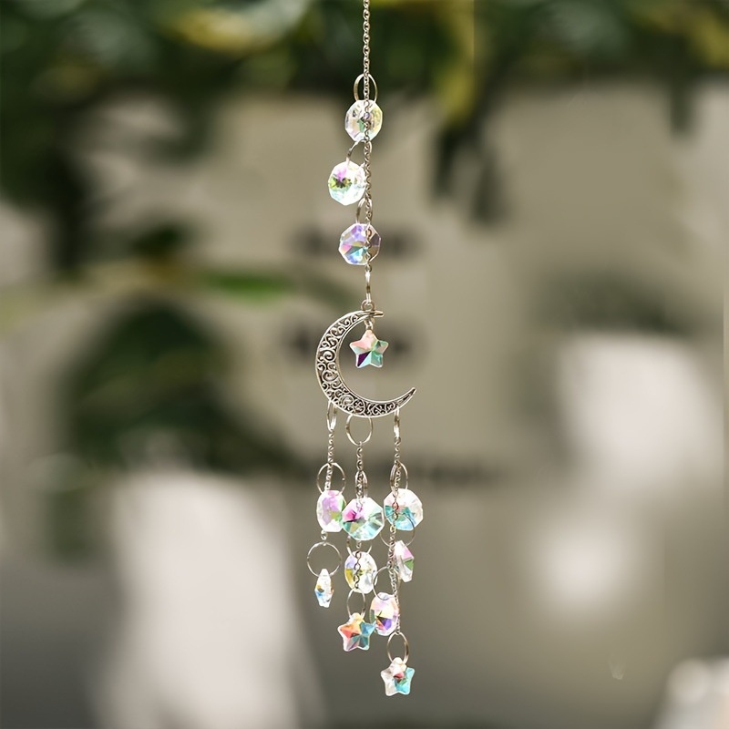 Crystal Ball Decor - K9 Crystal Rainbow Suncatcher dengan Desain