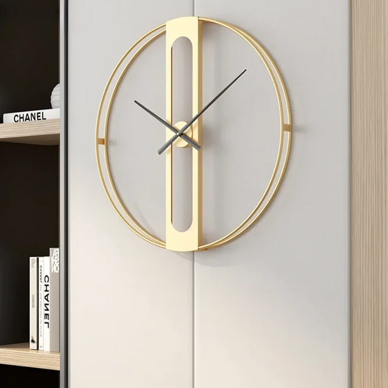 Luxury Lifestyle Watches - Jam dinding logam minimalis, hiasan dinding