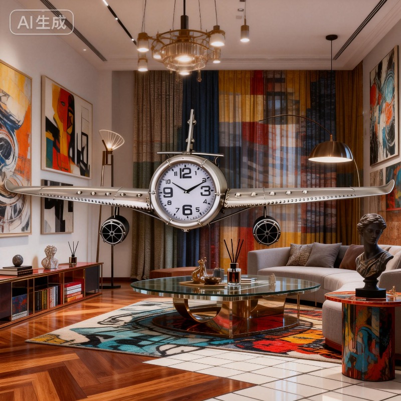 Luxury Lifestyle Watches - Jam Dinding Ruang Tamu Senyap Kreatif