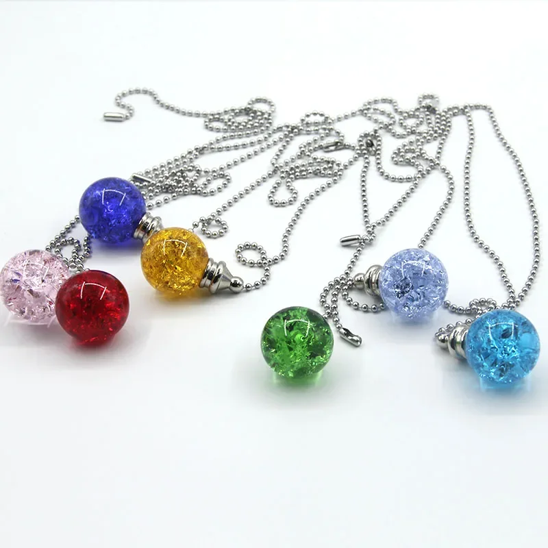Liontin Bola Kristal Warna-war - Crystal Ball Decor ulasan dan harga