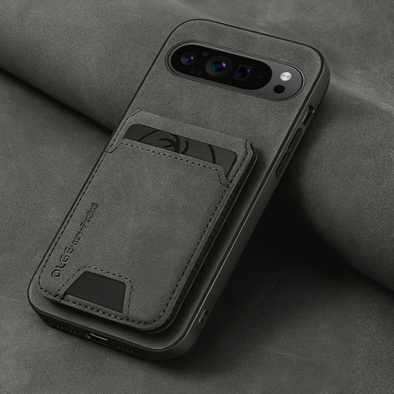 Casing Kulit PU Retro Bisnis d - Google Pixel 9 Pro ulasan dan harga