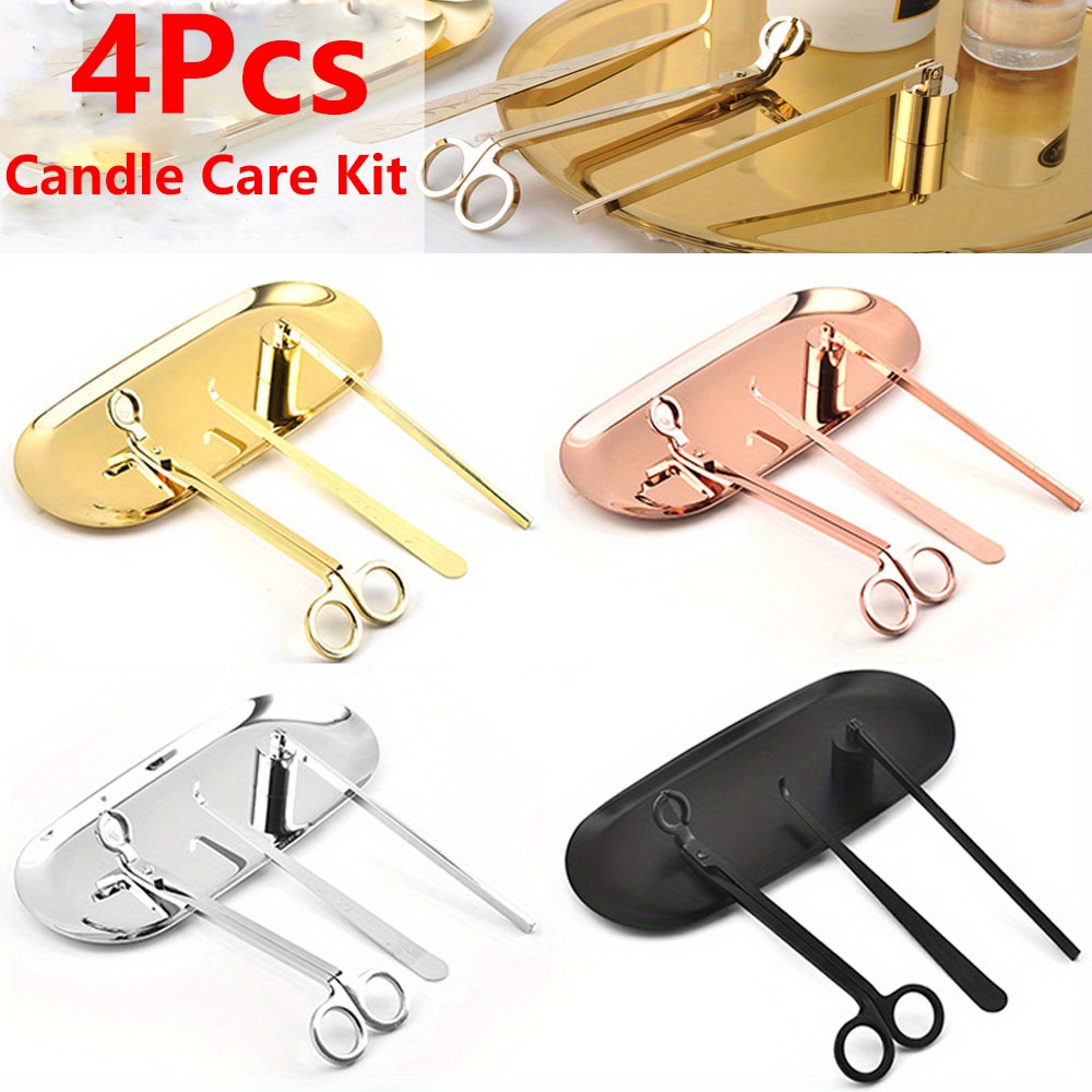 4 Buah/Set Kit Perawatan Lilin - Scented Candle Luxury ulasan dan harga