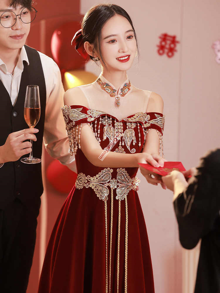 Gaun Cheongsam Gaya Cina untuk - Luxury Lifestyle Dress ulasan dan harga