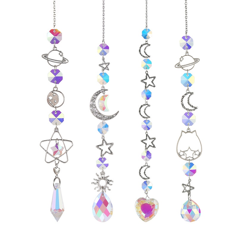 K9 Crystal Rainbow Suncatcher  - Crystal Ball Decor ulasan dan harga