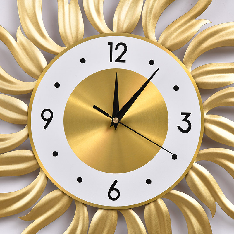 Jam Dinding Nordic Gold Ruang  - Luxury Lifestyle Watches ulasan dan harga
