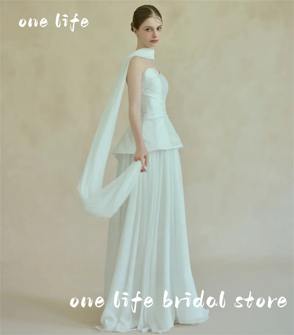 ONE LIFE Gaun Pengantin A-Line - Luxury Lifestyle Dress ulasan dan harga