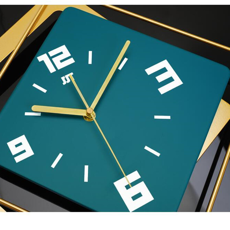 Jam Dinding 3D Nordic Square S - Luxury Lifestyle Watches ulasan dan harga