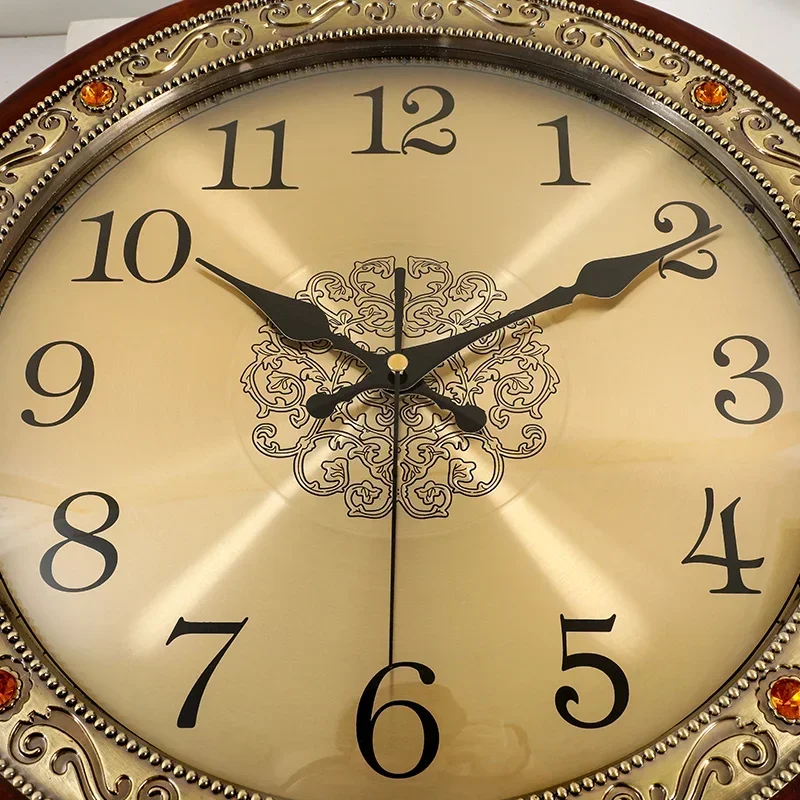 Jam Dinding Kayu Mewah Logam R - Luxury Lifestyle Watches ulasan dan harga