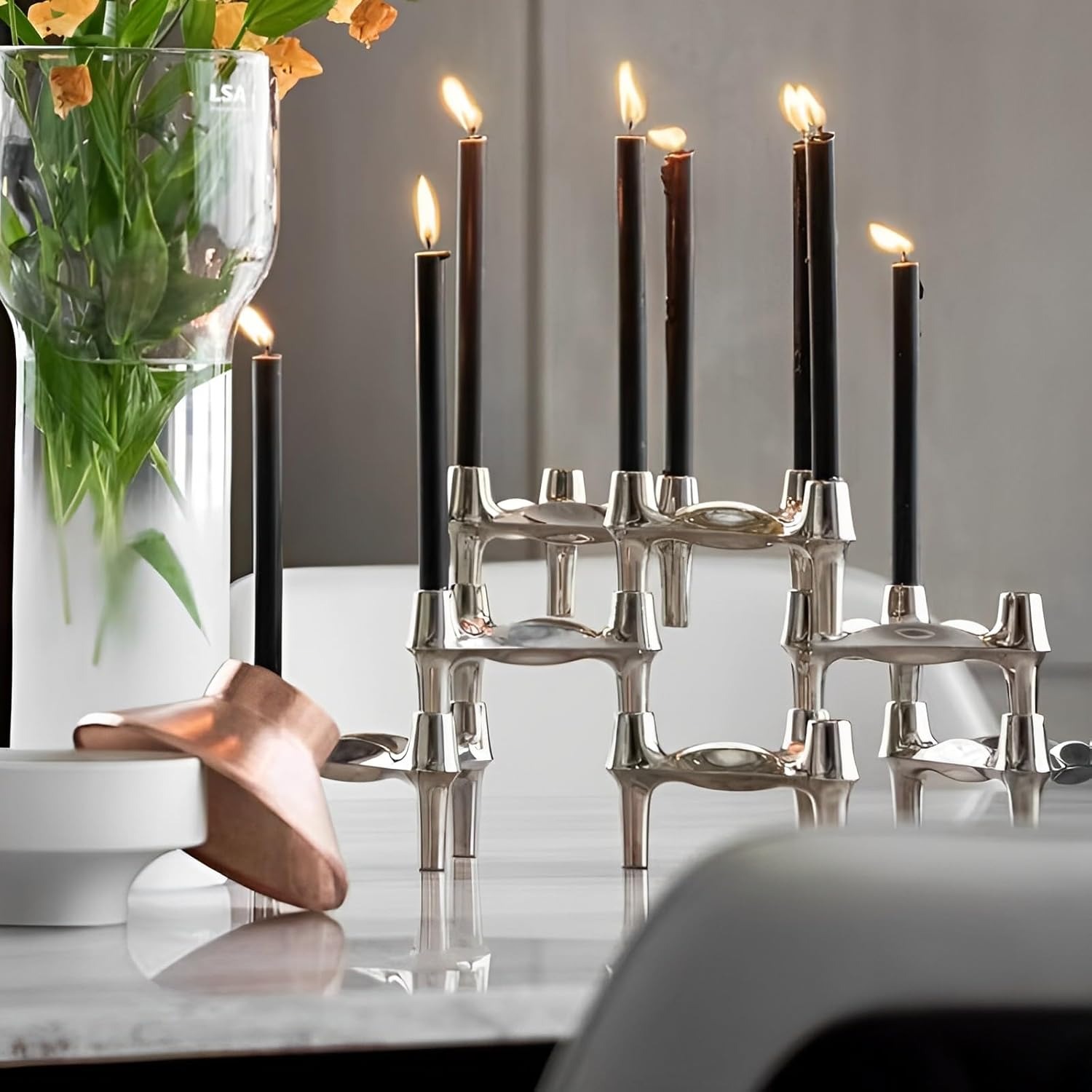 Tempat Lilin Mewah 10cm Duduka - Scented Candle Luxury ulasan dan harga