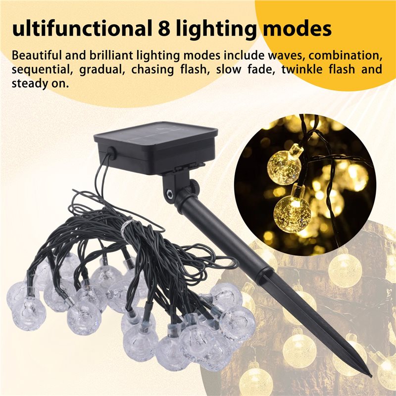 CYCLI-1Set Bola Kristal Lampu  - Crystal Ball Decor ulasan dan harga