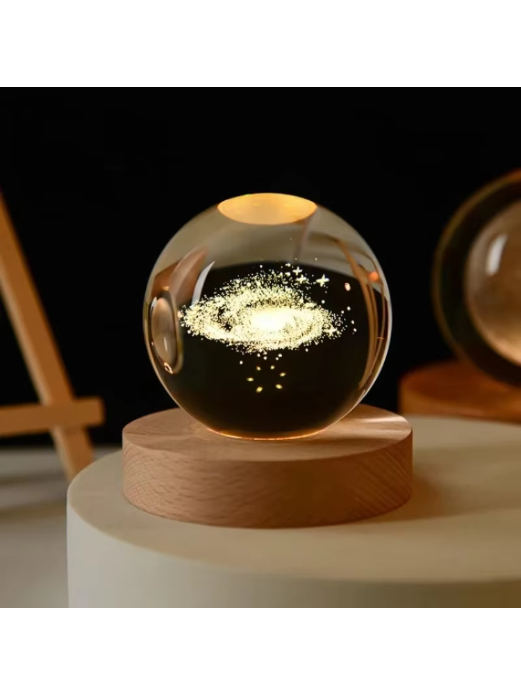 Dekorasi Bola Kristal 6cm Astr - Crystal Ball Decor ulasan dan harga
