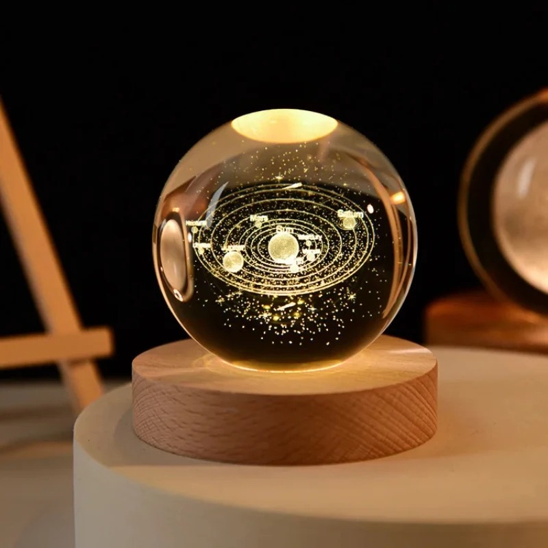 Dekorasi Bola Kristal 6cm Astr - Crystal Ball Decor ulasan dan harga